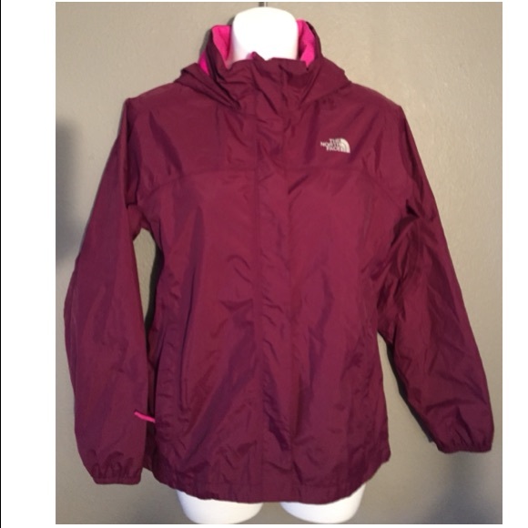 The North Face Jackets & Blazers - The North Face Rain Jacket Pink/Purple Large 14/16